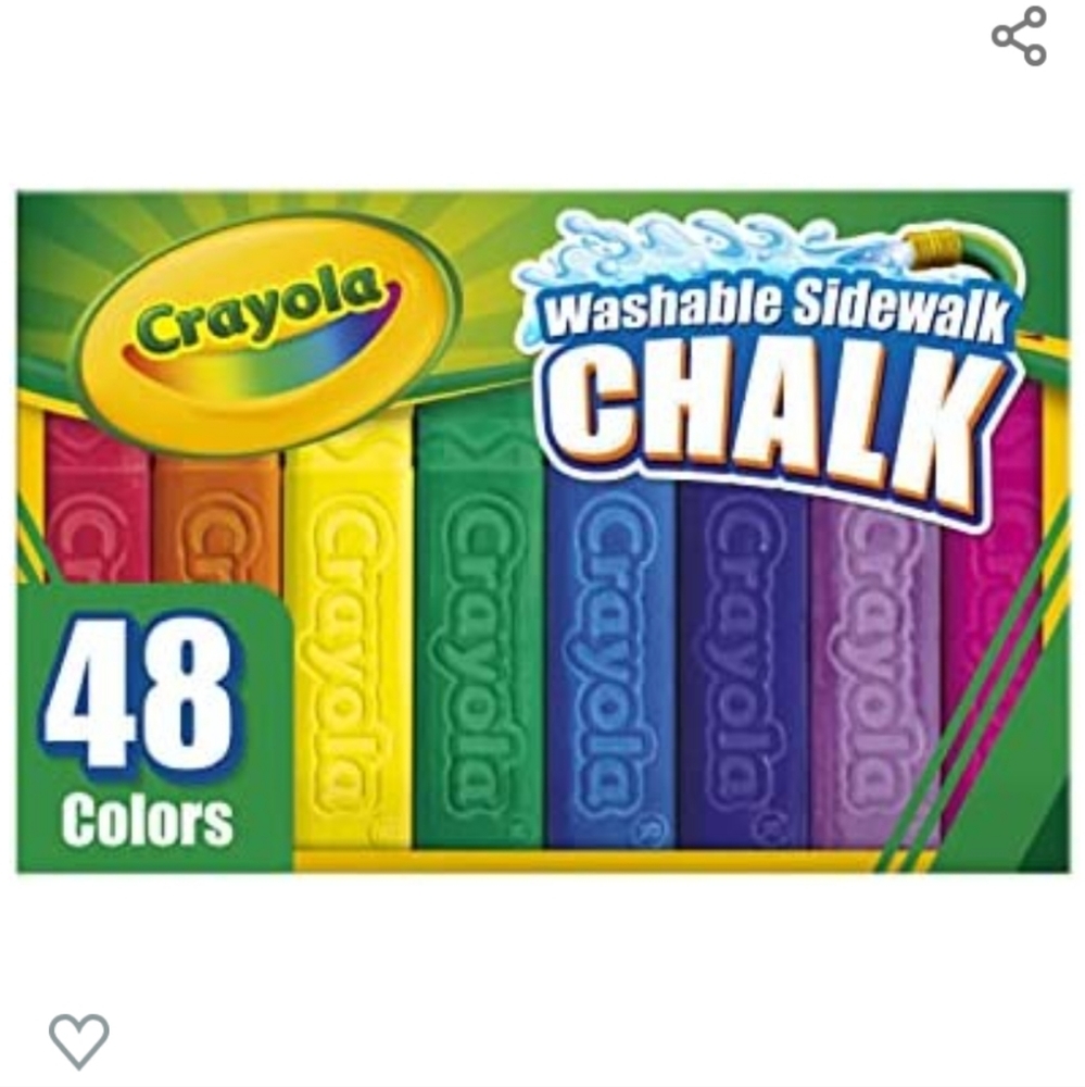 Crayola SIDEWALK Chalk 48 colors